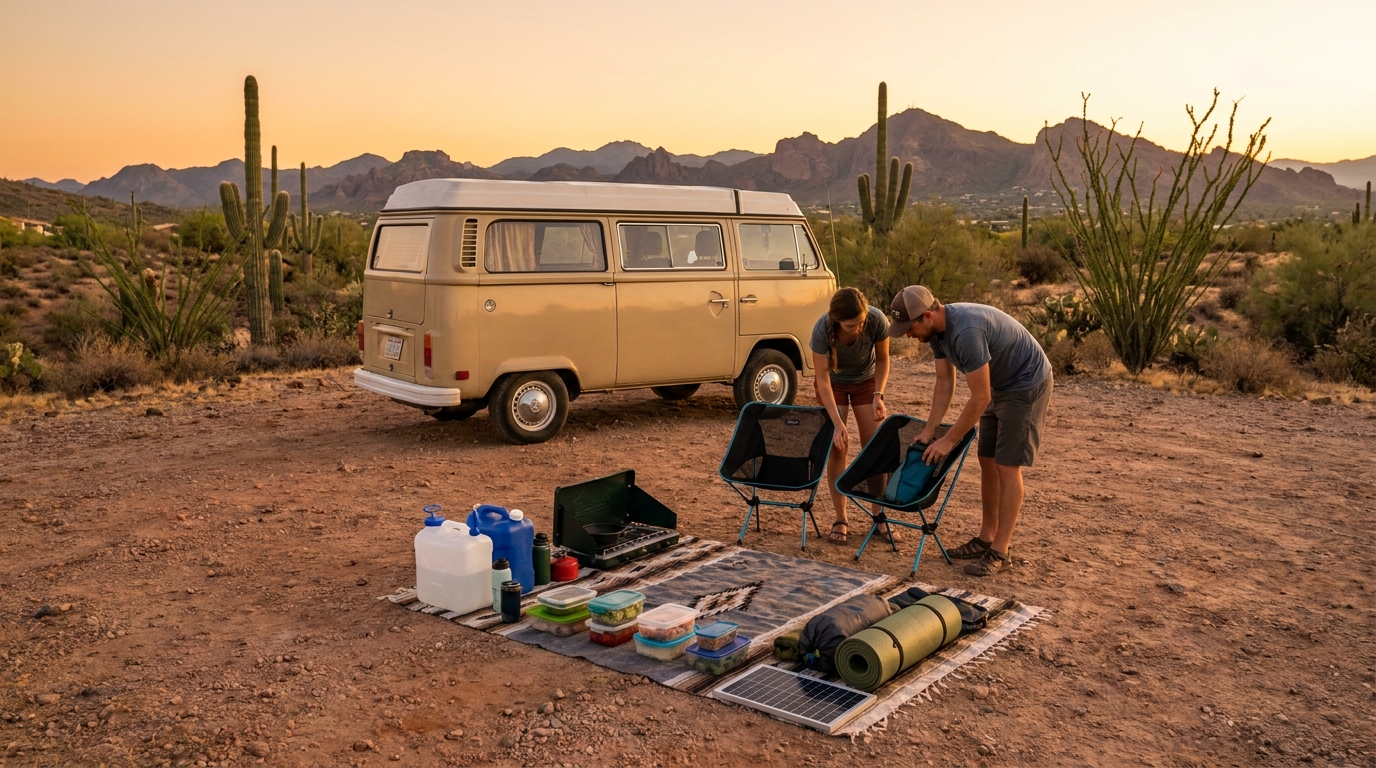 Map for Budget RV Tips for Phoenix - Save Money 2026